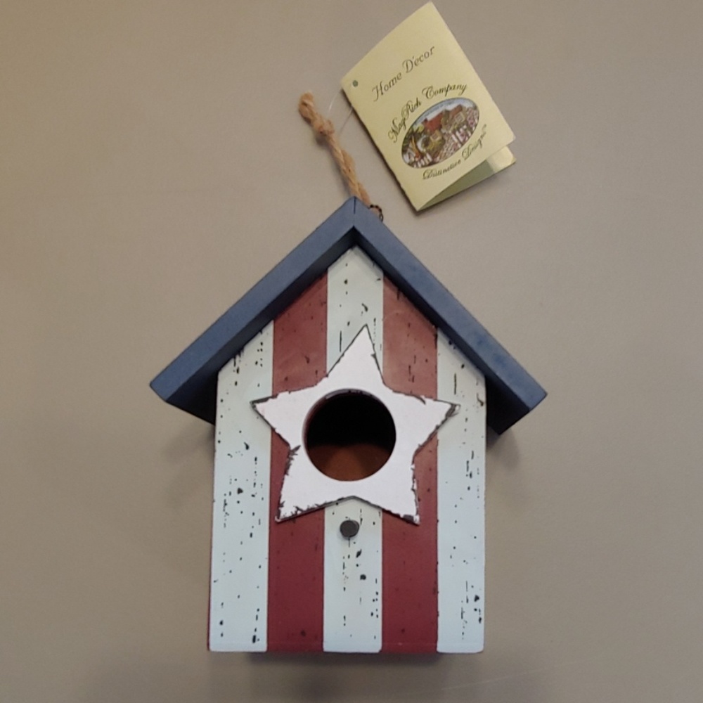 May Rich Rustic Cherished Addition Bird House